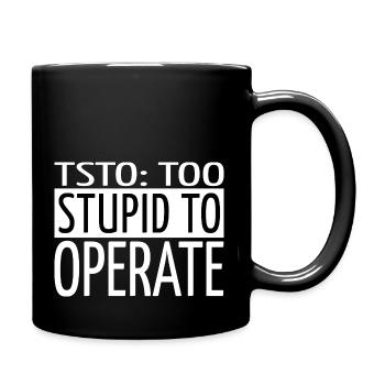 gamer encrypt coding hacking hacking code - Tasse einfarbig - Schwarz - Rechts