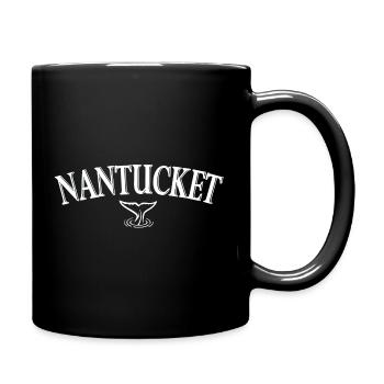 Nantucket-Wal - Tasse einfarbig - Schwarz - Rechts