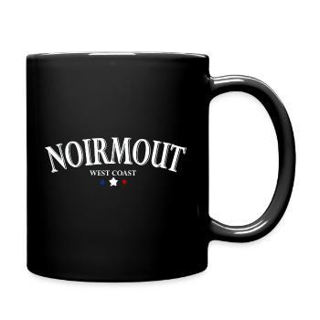 Noirmout west coast - Mug uni - noir - Droite