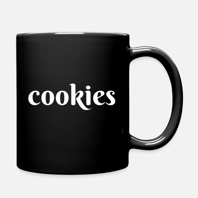 Cookies Amateurs de cookies - Mug uni - noir