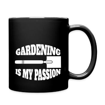 Gardener Hobby gardener Gardening Gardening - Full Colour Mug - black - Right