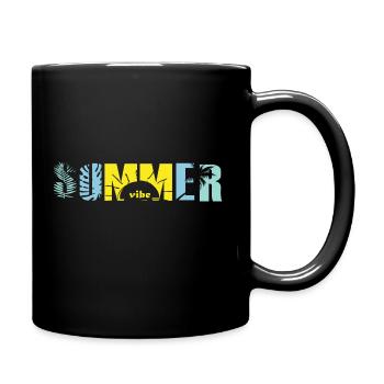 SUMMER vibe - Full Colour Mug - black - Right