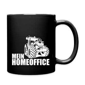 Landwirt Bauer Farmer - Tasse einfarbig - Schwarz - Rechts