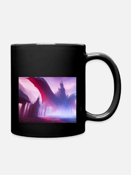 monde fantaisique - Mug uni - noir