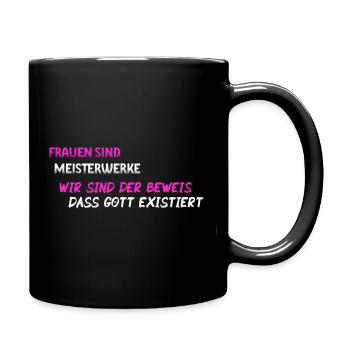 Femmes chefs d'œuvre - BLK WE - Mug uni - noir - Droite