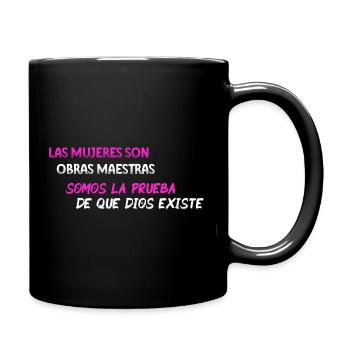 Femmes chefs d'œuvre - BLK WE - Mug uni - noir - Droite