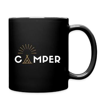 CAMPER - Tasse einfarbig - Schwarz - Rechts