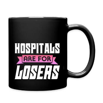 Correctional Nurse - Funny Prison Worker - Tasse einfarbig - Schwarz - Rechts