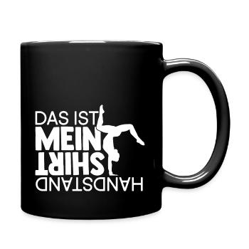 Das Ist Mein Handstand Shirt Sportverein Sport Han - Tasse einfarbig - Schwarz - Rechts