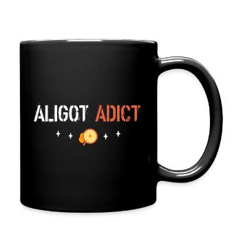 Aligot addict - Full Colour Mug - black - Right