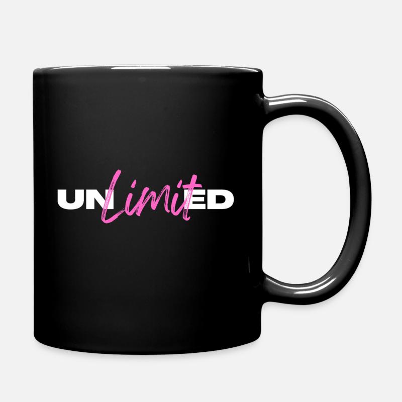 Illimité - Mug uni - noir