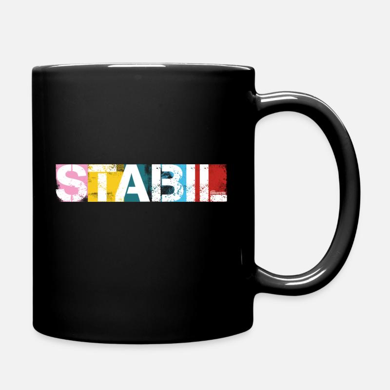 Stabil - Tasse einfarbig - Schwarz