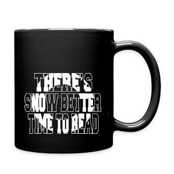 book keeper shirt readers geek gift idea animal - Full Colour Mug - black - Right