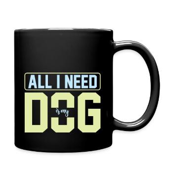 PawPrint Couture - Tasse einfarbig - Schwarz - Rechts