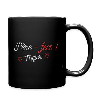 Père-fect, Major (grade) - Mug uni - noir - Droite