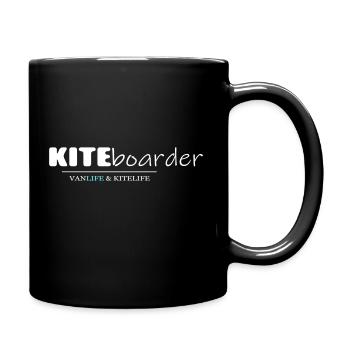 kiteboarder - Mug uni - noir - Droite
