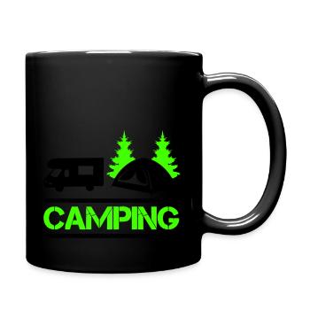 Camping 01 - Full Colour Mug - black - Right