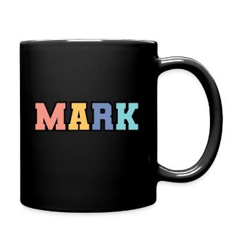 Name - Mark - Full Colour Mug - black - Right