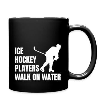 Joueur de hockey sur glace Fan de hockey Équipe de hockey sur glace Hockey sur glace - Mug uni - noir - Droite