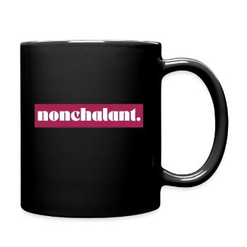 Cool & Casual - Nonchalant - Full Colour Mug - black - Right
