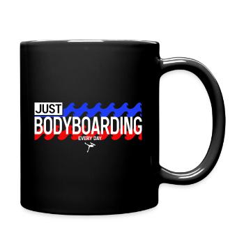 bodyboard everyday - Mug uni - noir - Droite