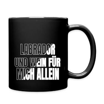 Liberte Egalite Wine Spritzer at Coffee - Full Colour Mug - black - Right