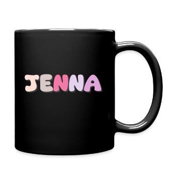 Nom - Jenna - Mug uni - noir - Droite