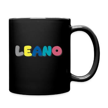 Nom - Leano - Mug uni - noir - Droite