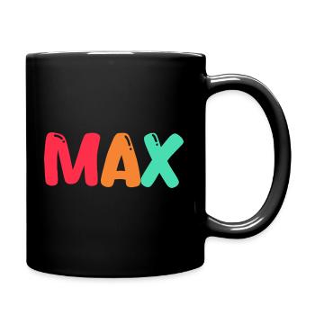Name - Max - Full Colour Mug - black - Right