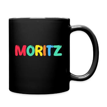 Nom - Moritz - Mug uni - noir - Droite