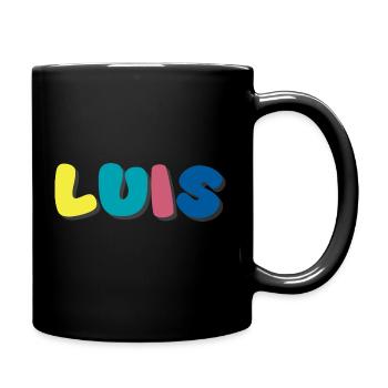 Nom - Luis - Mug uni - noir - Droite