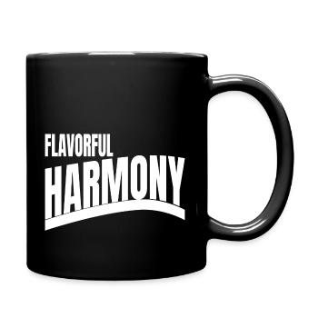 unity in diversity indulging in flavors - Tasse einfarbig - Schwarz - Rechts