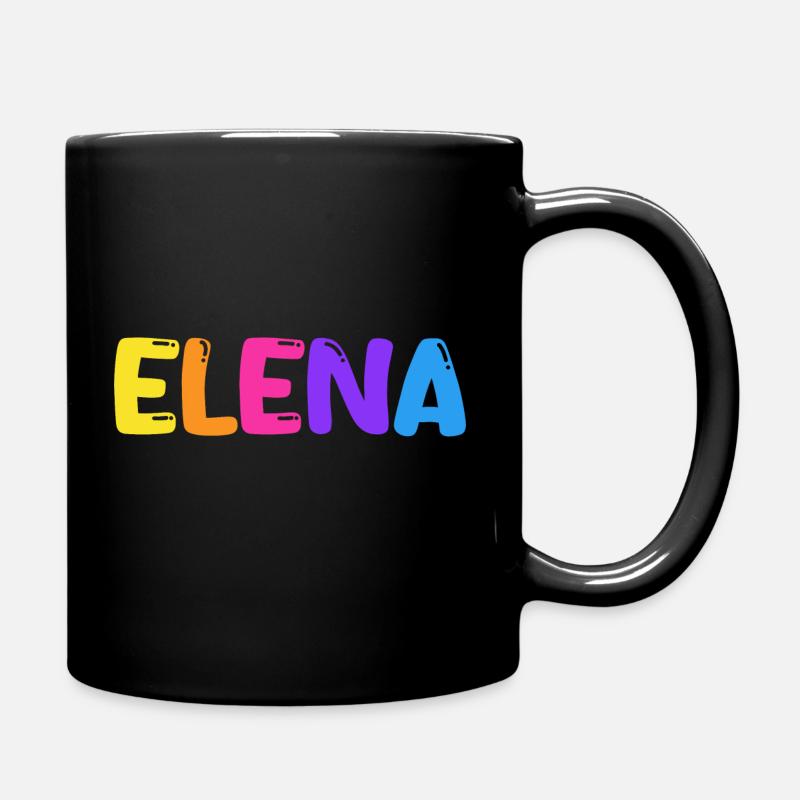 Nom - Elena - Mug uni - noir