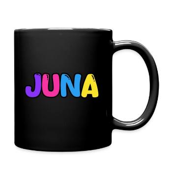 Name - Juna - Full Colour Mug - black - Right