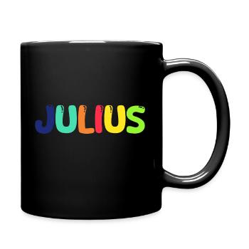 Name - Julius - Full Colour Mug - black - Right