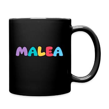 Nom - Malea - Mug uni - noir - Droite