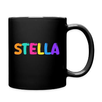 Name - Stella - Full Colour Mug - black - Right