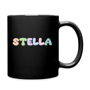 Name - Stella - Full Colour Mug - black - Right