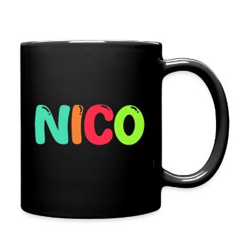 Name - Nico - Full Colour Mug - black - Right