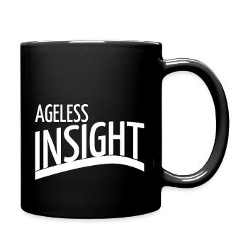 cool mind-focused wellness humor mental resilience - Tasse einfarbig - Schwarz - Rechts