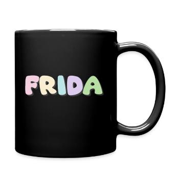 Name - F r i d a - Full Colour Mug - black - Right
