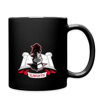 Ritter - Tasse einfarbig - Schwarz - Rechts