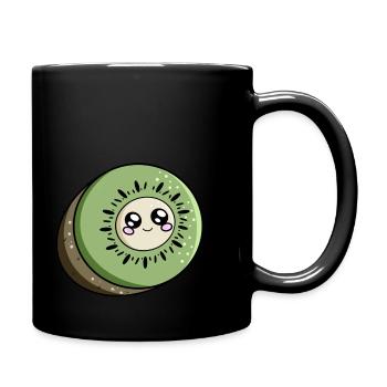 Kiwi Kawaii - Full Colour Mug - black - Right