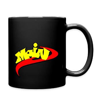 MOIN - Tasse einfarbig - Schwarz - Rechts