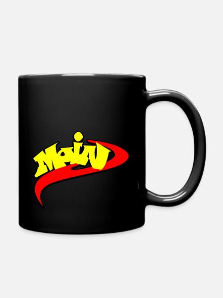 MOIN - Tasse einfarbig - Schwarz