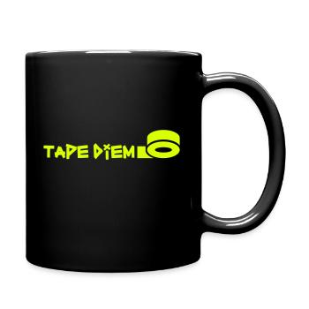 TAPE DIEM - Glue the Day - Full Colour Mug - black - Right