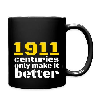 1911 Accessories 1911 .45 ACP Sport Shooting IPSC - Full Colour Mug - black - Right