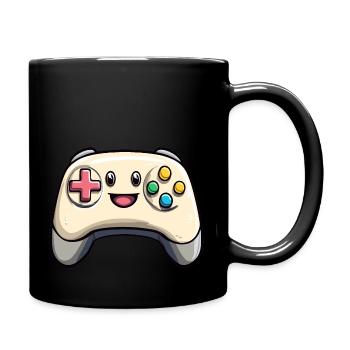 Manette amusante pour les joueurs - Mug uni - noir - Droite