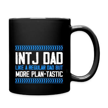 INTJ papa comme régulier plus plan tastique Design pour - Mug uni - noir - Droite