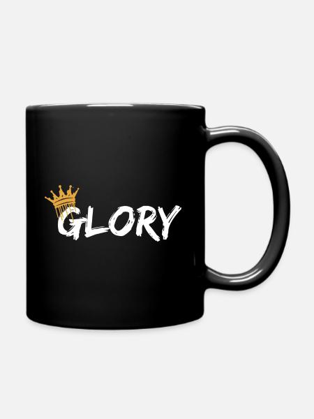 Glory Krone - Tasse einfarbig - Schwarz